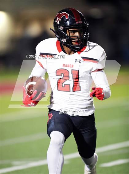 Thumbnail 2 in Manor @ Dripping Springs (UIL 6A Bi-District Playoff) photogallery.
