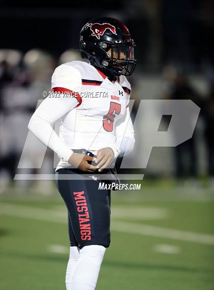 Thumbnail 3 in Manor @ Dripping Springs (UIL 6A Bi-District Playoff) photogallery.