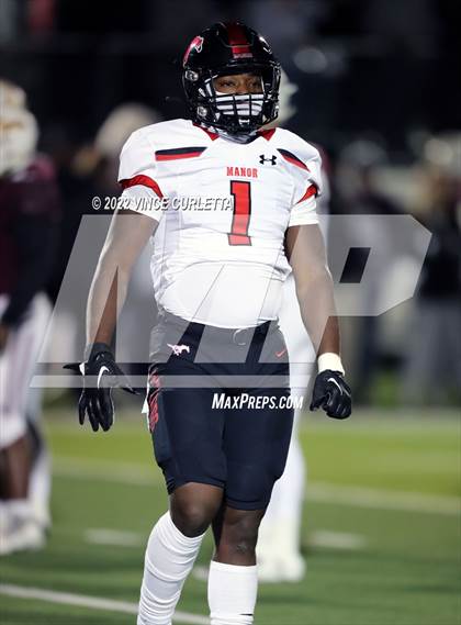 Thumbnail 1 in Manor @ Dripping Springs (UIL 6A Bi-District Playoff) photogallery.