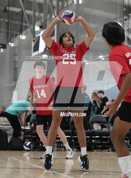 Thumbnail 2 in Aggieland HomeSchool vs St. Stephens Episcopal JV (Aggieland Come and Take It Showdown) photogallery.