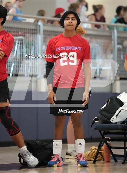 Thumbnail 2 in Aggieland HomeSchool vs St. Stephens Episcopal JV (Aggieland Come and Take It Showdown) photogallery.