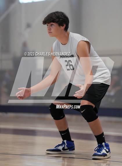 Thumbnail 2 in Aggieland HomeSchool vs St. Stephens Episcopal JV (Aggieland Come and Take It Showdown) photogallery.