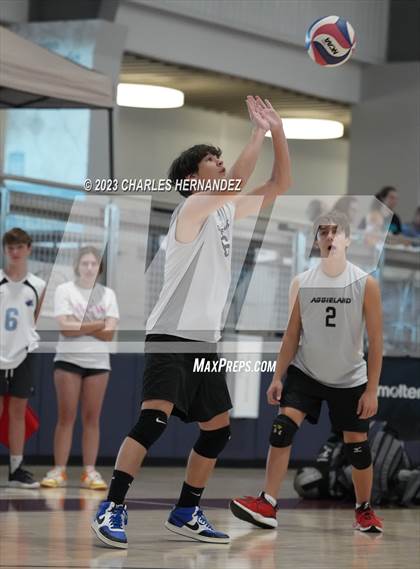 Thumbnail 3 in Aggieland HomeSchool vs St. Stephens Episcopal JV (Aggieland Come and Take It Showdown) photogallery.