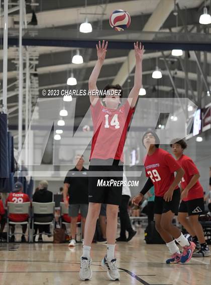 Thumbnail 3 in Aggieland HomeSchool vs St. Stephens Episcopal JV (Aggieland Come and Take It Showdown) photogallery.