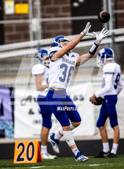 Thumbnail 1 in Bingham @ Corner Canyon (UHSAA 6A Quarterfinal) photogallery.