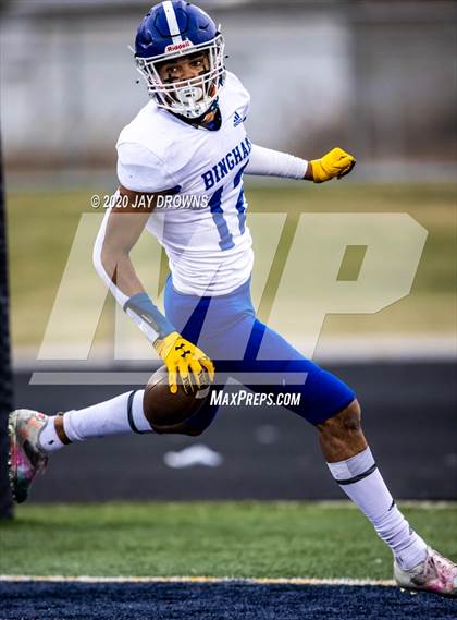 Thumbnail 2 in Bingham @ Corner Canyon (UHSAA 6A Quarterfinal) photogallery.