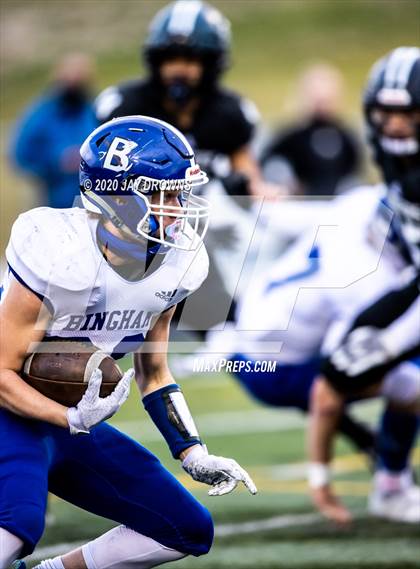 Thumbnail 2 in Bingham @ Corner Canyon (UHSAA 6A Quarterfinal) photogallery.