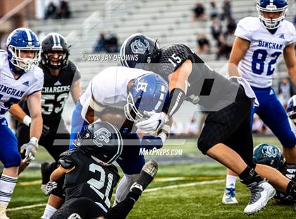 Thumbnail 1 in Bingham @ Corner Canyon (UHSAA 6A Quarterfinal) photogallery.