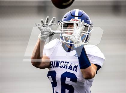 Thumbnail 2 in Bingham @ Corner Canyon (UHSAA 6A Quarterfinal) photogallery.