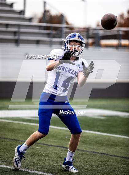 Thumbnail 1 in Bingham @ Corner Canyon (UHSAA 6A Quarterfinal) photogallery.