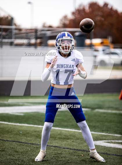Thumbnail 2 in Bingham @ Corner Canyon (UHSAA 6A Quarterfinal) photogallery.