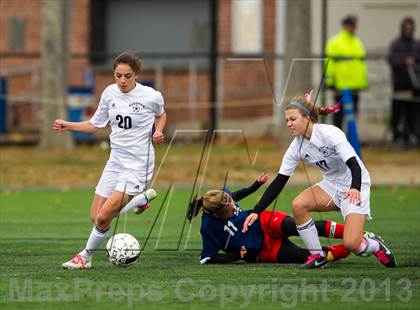 Thumbnail 2 in Bridgewater-Raynham @ Needham (MIAA Division 1 South 1st Round) photogallery.