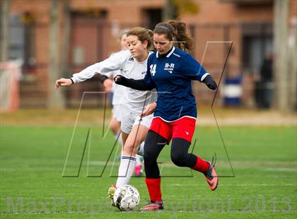 Thumbnail 2 in Bridgewater-Raynham @ Needham (MIAA Division 1 South 1st Round) photogallery.