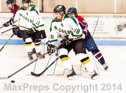Thumbnail 3 in Bishop Machebeuf vs. Dakota Ridge (CHSAA First Round) photogallery.
