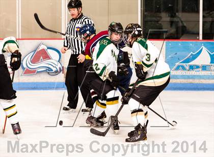 Thumbnail 3 in Bishop Machebeuf vs. Dakota Ridge (CHSAA First Round) photogallery.