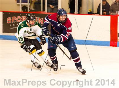 Thumbnail 3 in Bishop Machebeuf vs. Dakota Ridge (CHSAA First Round) photogallery.
