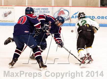 Thumbnail 2 in Bishop Machebeuf vs. Dakota Ridge (CHSAA First Round) photogallery.