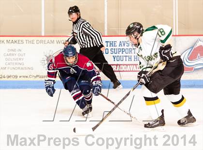 Thumbnail 2 in Bishop Machebeuf vs. Dakota Ridge (CHSAA First Round) photogallery.