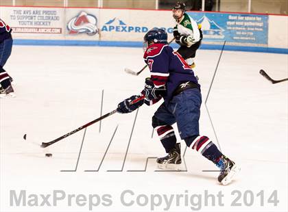 Thumbnail 2 in Bishop Machebeuf vs. Dakota Ridge (CHSAA First Round) photogallery.