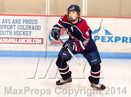 Thumbnail 1 in Bishop Machebeuf vs. Dakota Ridge (CHSAA First Round) photogallery.