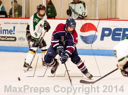 Thumbnail 3 in Bishop Machebeuf vs. Dakota Ridge (CHSAA First Round) photogallery.