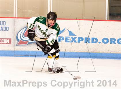 Thumbnail 1 in Bishop Machebeuf vs. Dakota Ridge (CHSAA First Round) photogallery.
