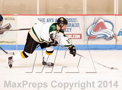Thumbnail 3 in Bishop Machebeuf vs. Dakota Ridge (CHSAA First Round) photogallery.