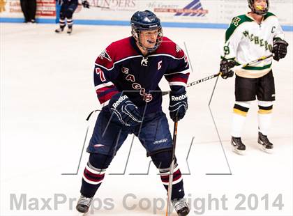 Thumbnail 3 in Bishop Machebeuf vs. Dakota Ridge (CHSAA First Round) photogallery.