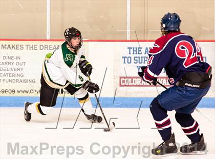 Thumbnail 3 in Bishop Machebeuf vs. Dakota Ridge (CHSAA First Round) photogallery.