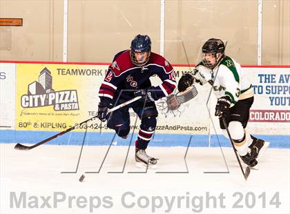 Thumbnail 3 in Bishop Machebeuf vs. Dakota Ridge (CHSAA First Round) photogallery.