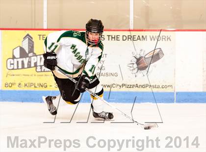 Thumbnail 2 in Bishop Machebeuf vs. Dakota Ridge (CHSAA First Round) photogallery.