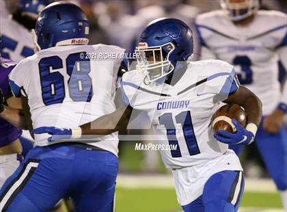 Thumbnail 2 in Conway @ Fayetteville (AAA 7A Semifinal Playoff) photogallery.