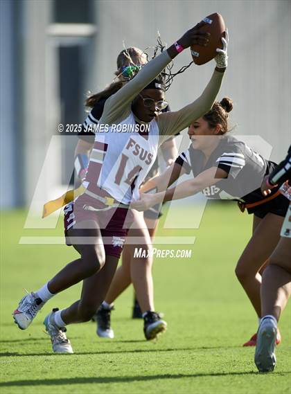 Thumbnail 3 in Florida State University High School vs Tocoi Creek (Jaguars Preseason Classic) photogallery.
