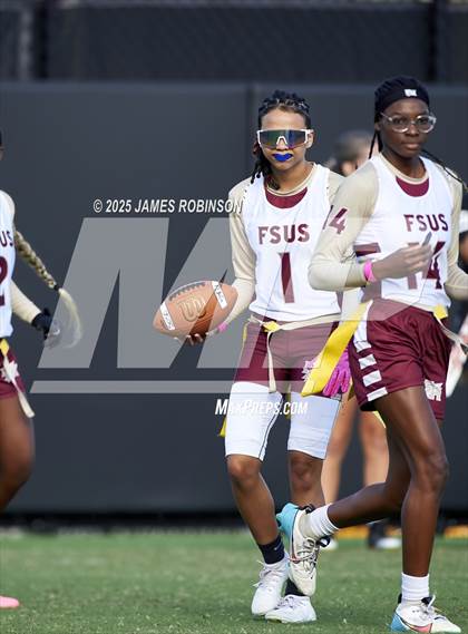 Thumbnail 3 in Florida State University High School vs Tocoi Creek (Jaguars Preseason Classic) photogallery.