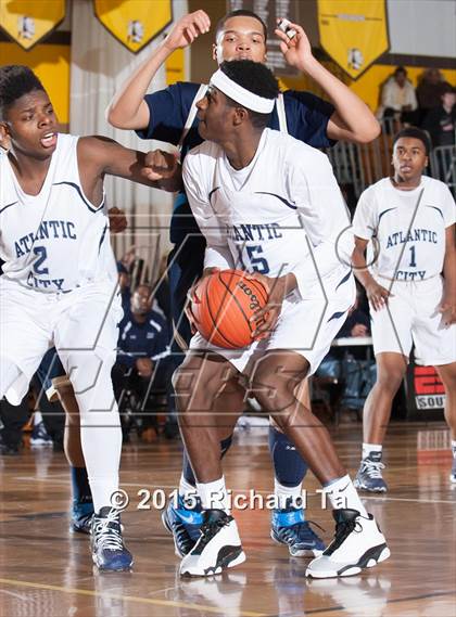 Thumbnail 2 in Holy Spirit vs Atlantic City (Cape-Atlantic League Tournament Semifinals) photogallery.
