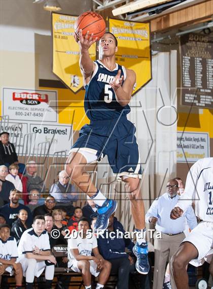 Thumbnail 3 in Holy Spirit vs Atlantic City (Cape-Atlantic League Tournament Semifinals) photogallery.