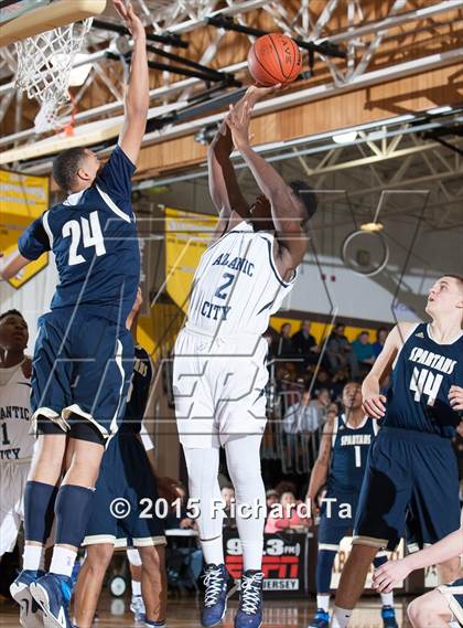Thumbnail 3 in Holy Spirit vs Atlantic City (Cape-Atlantic League Tournament Semifinals) photogallery.