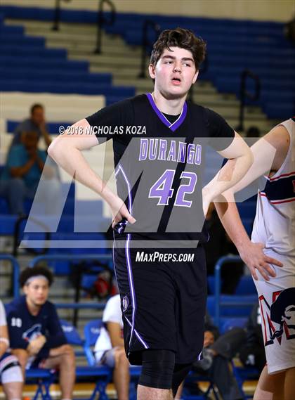 Thumbnail 2 in Durango vs. Maranatha (Rolling Hills Prep State Preview Classic) photogallery.