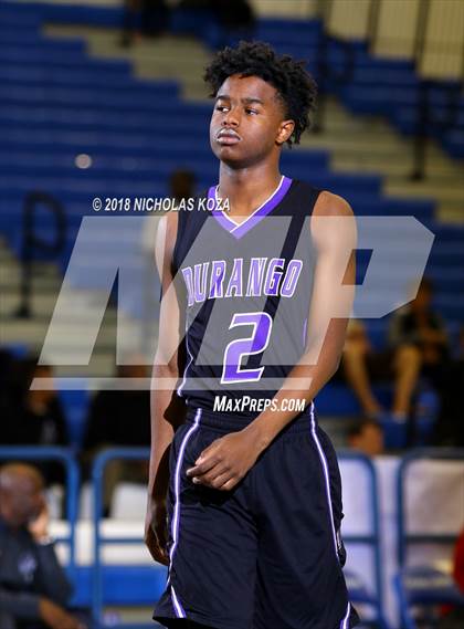 Thumbnail 3 in Durango vs. Maranatha (Rolling Hills Prep State Preview Classic) photogallery.
