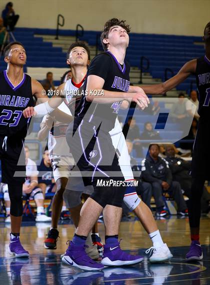 Thumbnail 1 in Durango vs. Maranatha (Rolling Hills Prep State Preview Classic) photogallery.