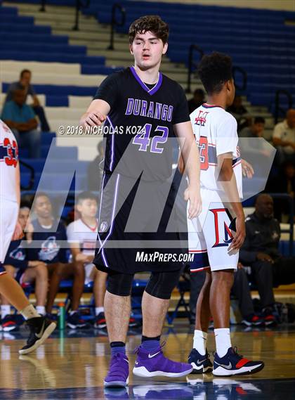 Thumbnail 3 in Durango vs. Maranatha (Rolling Hills Prep State Preview Classic) photogallery.