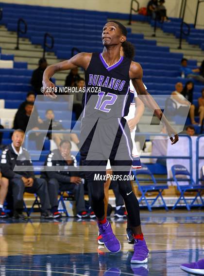 Thumbnail 3 in Durango vs. Maranatha (Rolling Hills Prep State Preview Classic) photogallery.