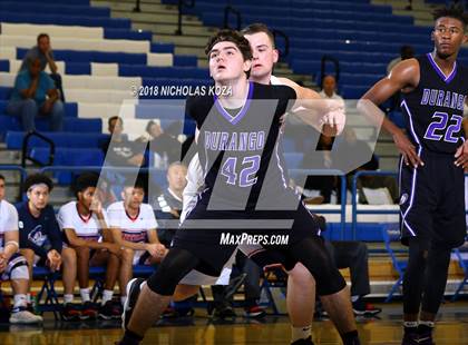 Thumbnail 1 in Durango vs. Maranatha (Rolling Hills Prep State Preview Classic) photogallery.