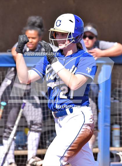 Thumbnail 3 in Clovis vs Damonte Ranch (Kickoff The Season Tournament) photogallery.