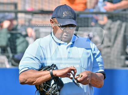 Thumbnail 3 in Clovis vs Damonte Ranch (Kickoff The Season Tournament) photogallery.