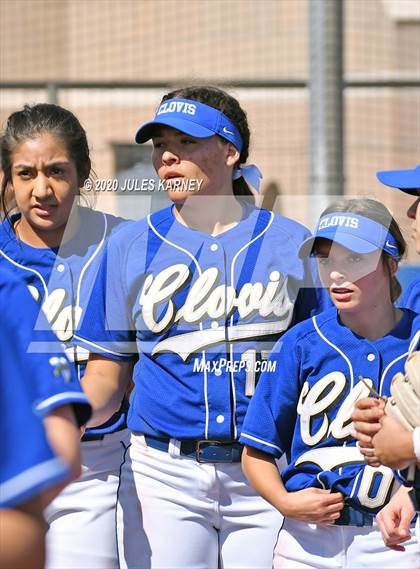 Thumbnail 2 in Clovis vs Damonte Ranch (Kickoff The Season Tournament) photogallery.