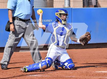 Thumbnail 3 in Clovis vs Damonte Ranch (Kickoff The Season Tournament) photogallery.
