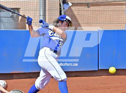 Thumbnail 2 in Clovis vs Damonte Ranch (Kickoff The Season Tournament) photogallery.