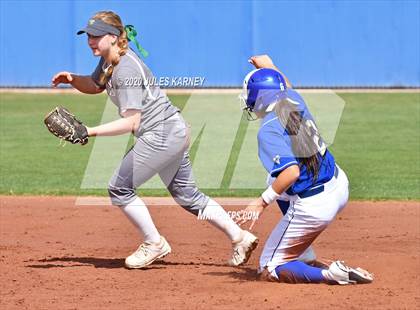 Thumbnail 1 in Clovis vs Damonte Ranch (Kickoff The Season Tournament) photogallery.