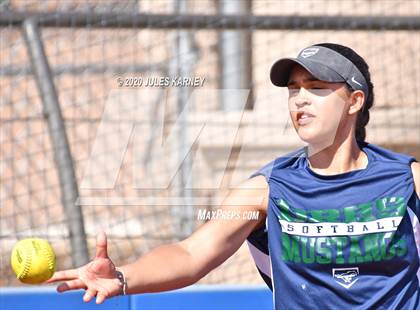 Thumbnail 2 in Clovis vs Damonte Ranch (Kickoff The Season Tournament) photogallery.